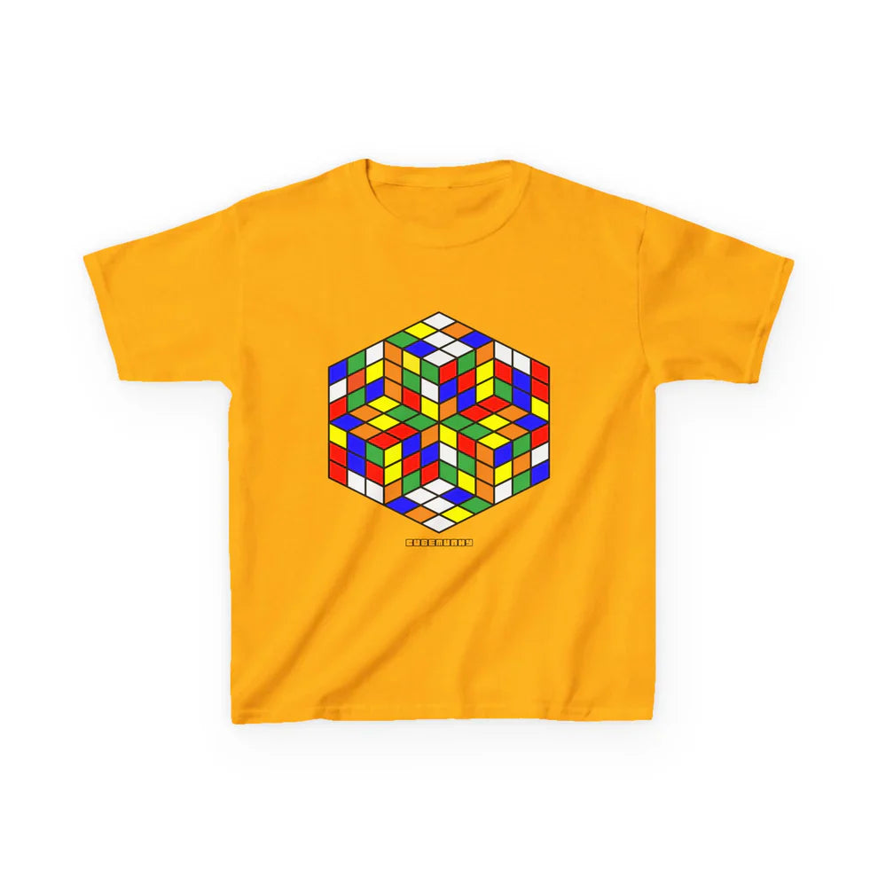 Cubemunky ILLUSION IV Cubing T-shirt - UNISEX YOUTH