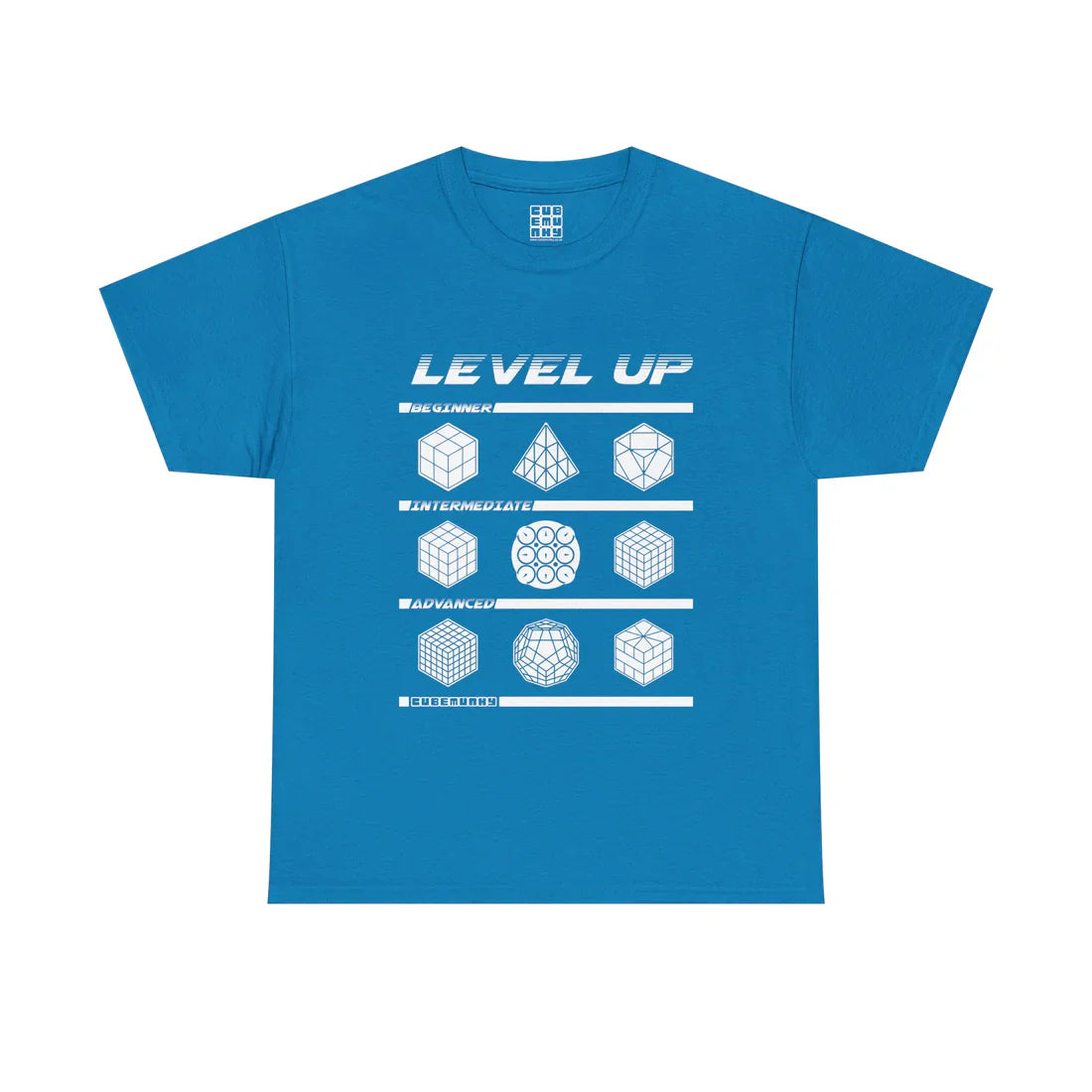 Cubemunky LVL UP Cubing T-shirt - UNISEX YOUTH