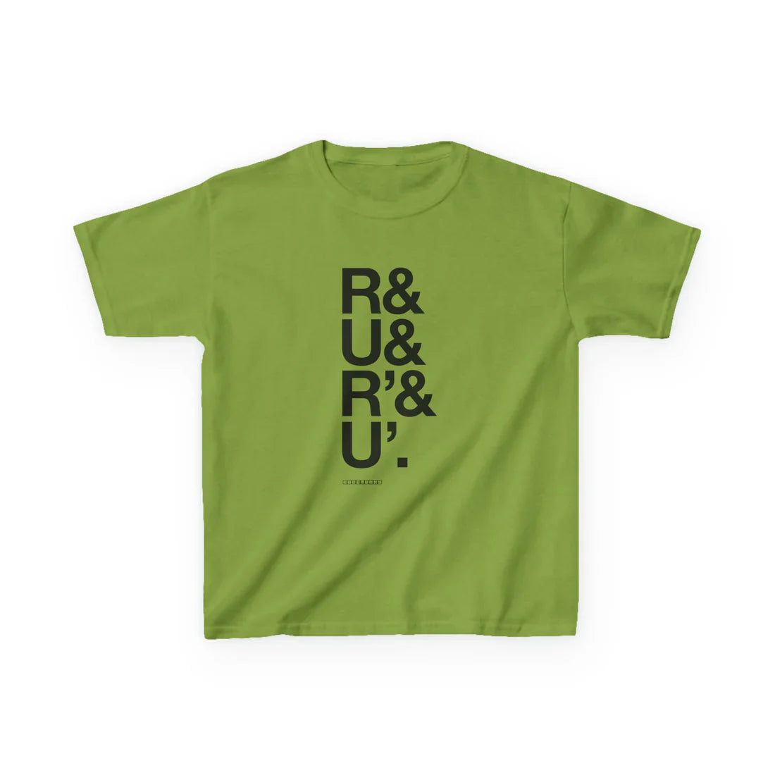 Cubemunky RUR'U' Cubing T-shirt - UNISEX YOUTH