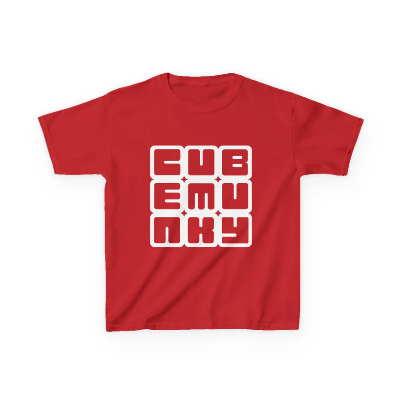 Cubemunky Original Logo Cubing T-shirt - UNISEX ADULT