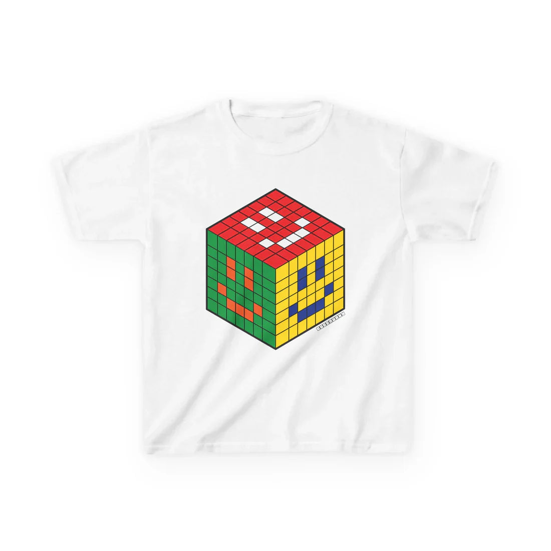 Cubemunky :-) Smiley Cubing T-shirt - UNISEX YOUTH