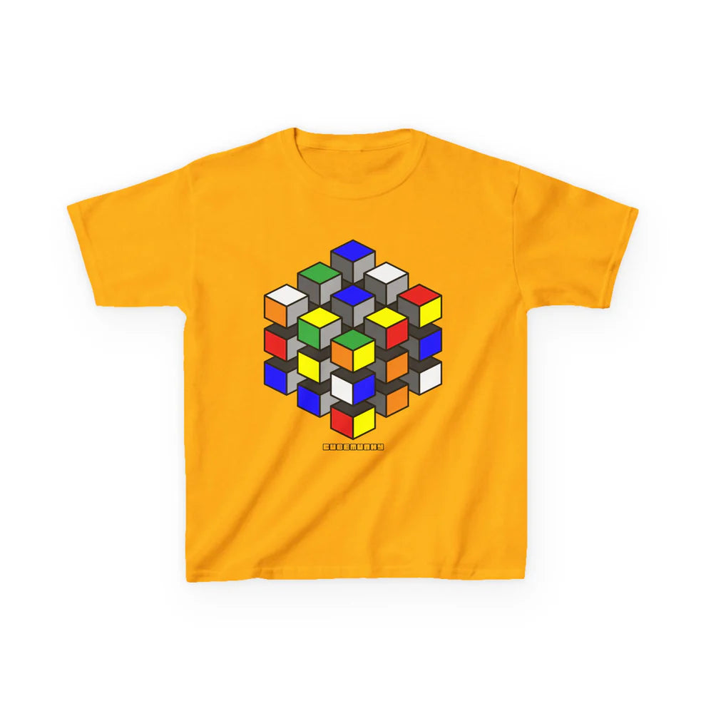 Cubemunky ILLUSION III Cubing T-shirt - UNISEX YOUTH