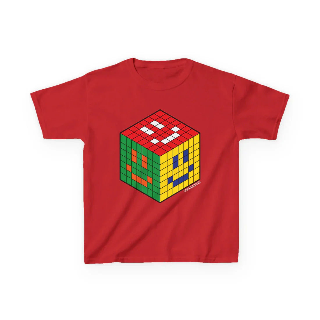 Cubemunky :-) Smiley Cubing T-shirt - UNISEX YOUTH