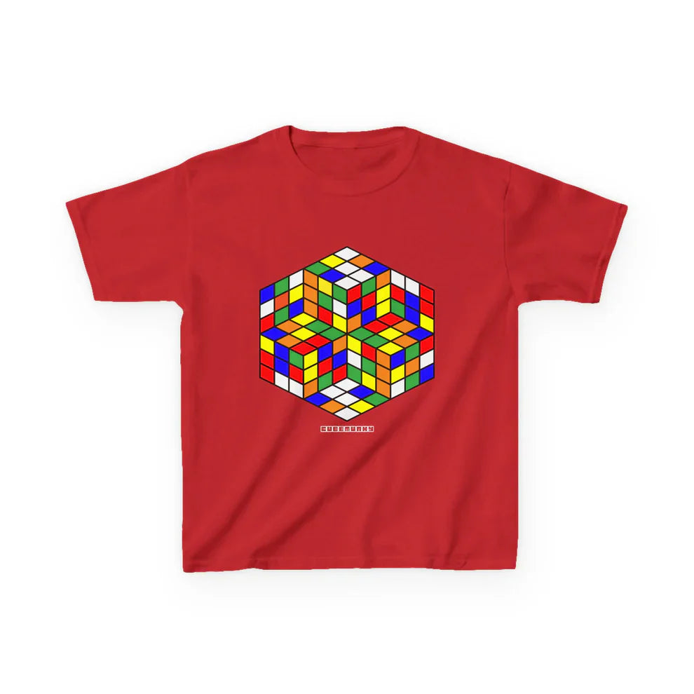 Cubemunky ILLUSION IV Cubing T-shirt - UNISEX YOUTH