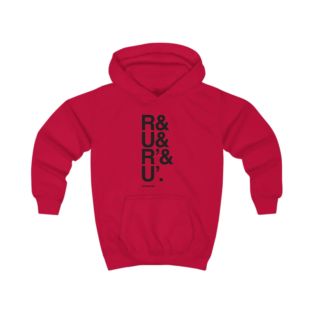 Cubemunky RUR'U' Cubing Hoodie - UNISEX YOUTH