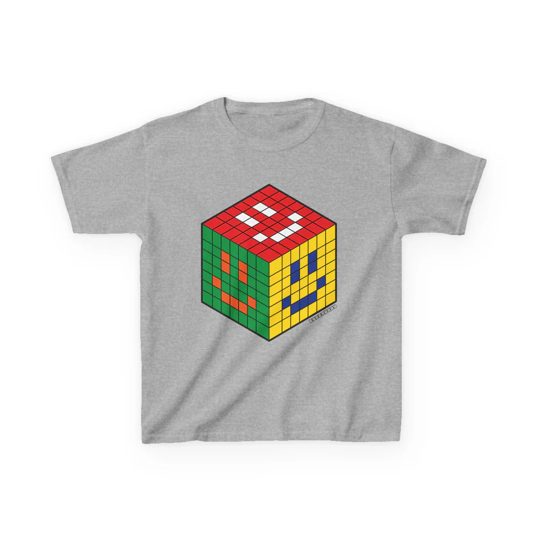 Cubemunky :-) Smiley Cubing T-shirt - UNISEX YOUTH