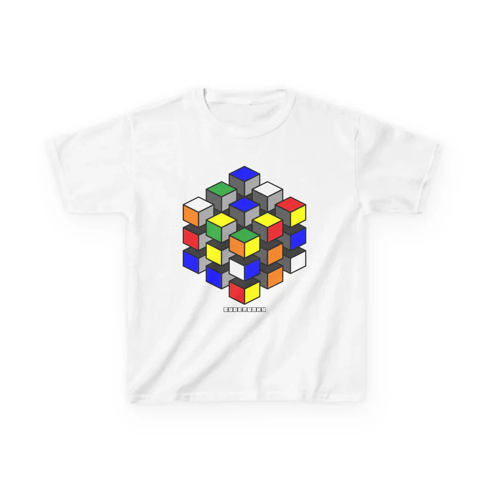 Cubemunky ILLUSION III Cubing T-shirt - UNISEX YOUTH