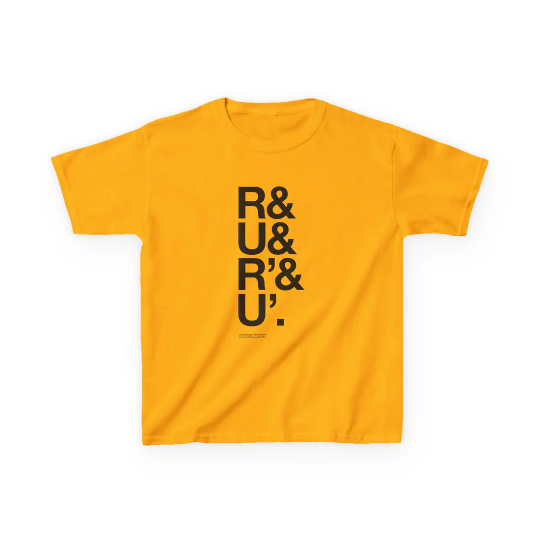 Cubemunky RUR'U' Cubing T-shirt - UNISEX ADULT