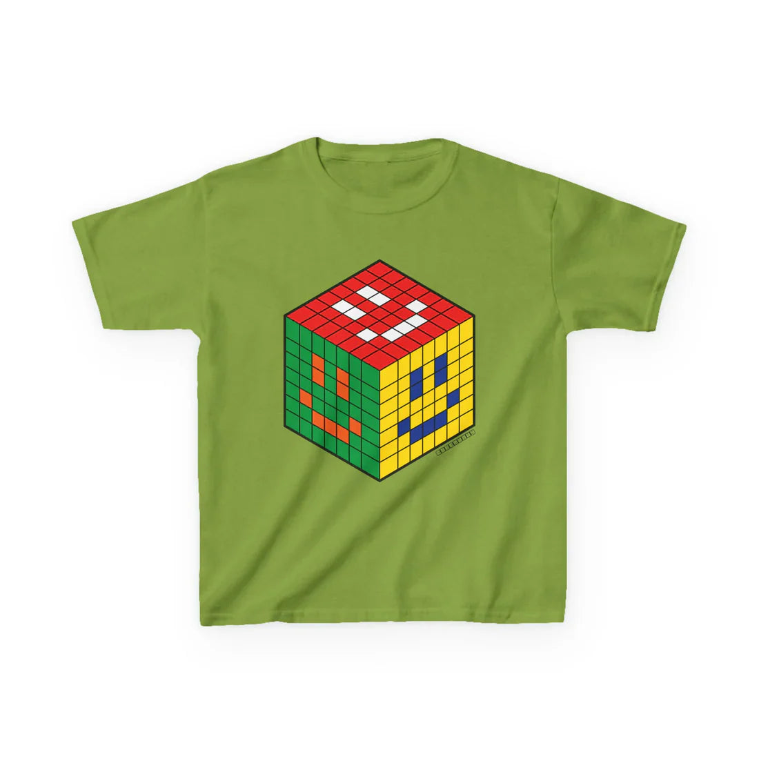 Cubemunky :-) Smiley Cubing T-shirt - UNISEX YOUTH