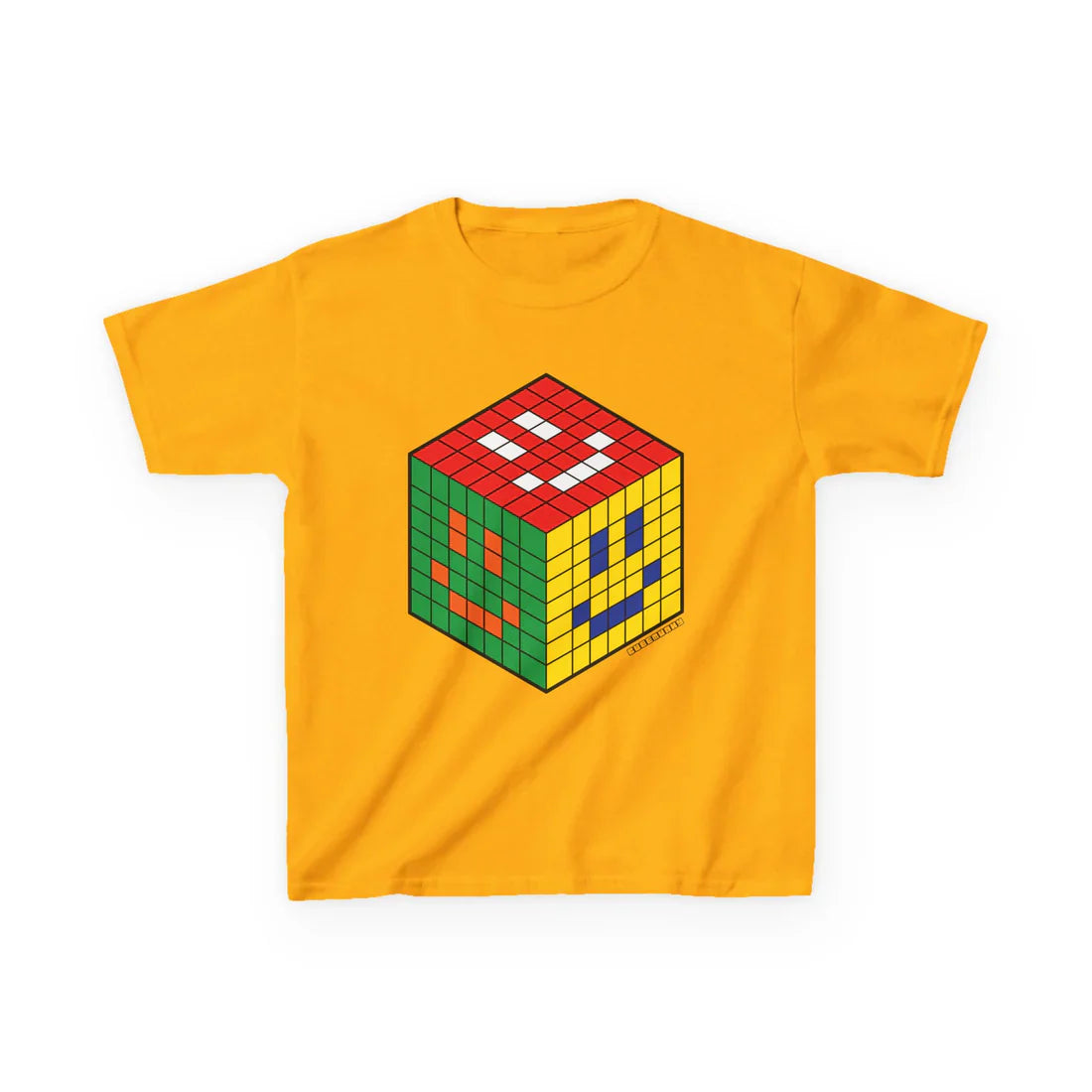 Cubemunky :-) Smiley Cubing T-shirt - UNISEX YOUTH