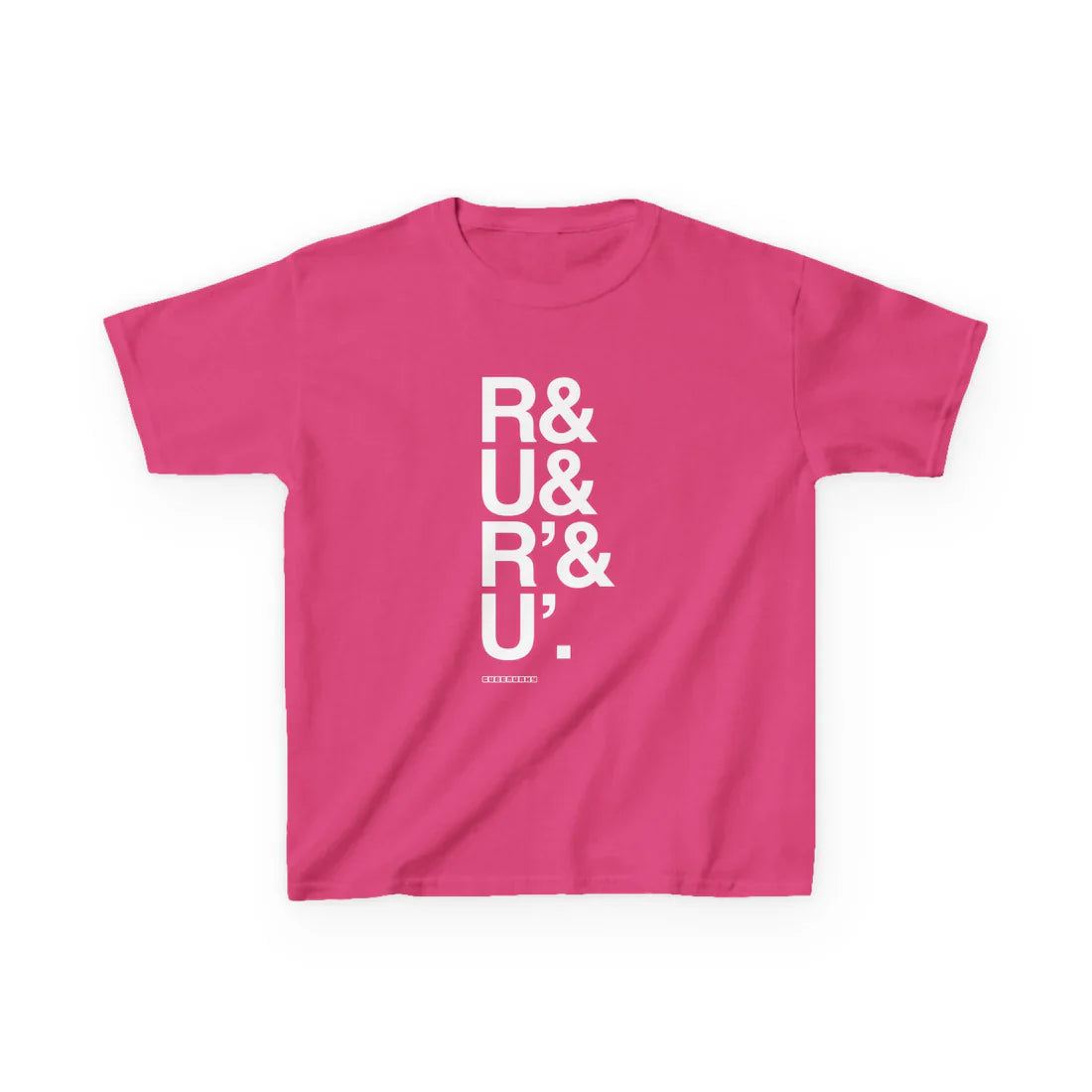 Cubemunky RUR'U' Cubing T-shirt - UNISEX YOUTH