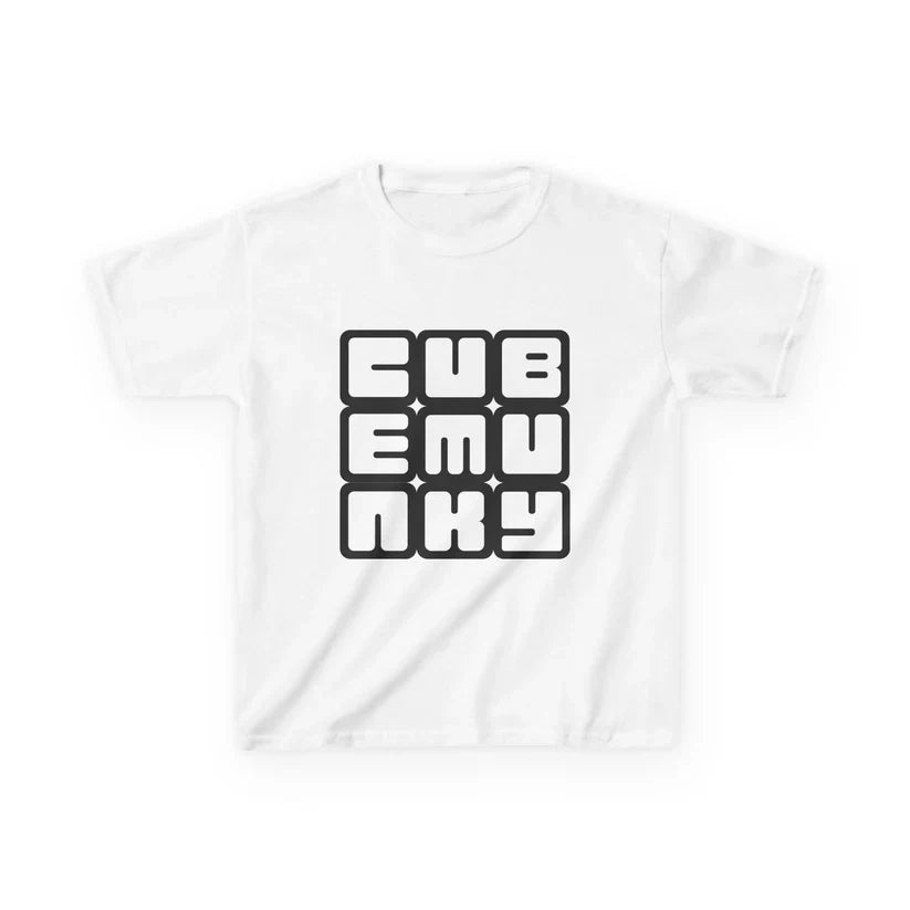Cubemunky Original Logo Cubing T-shirt - UNISEX ADULT