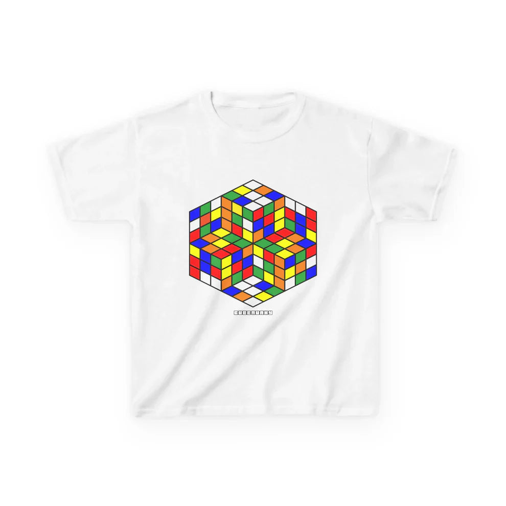 Cubemunky ILLUSION IV Cubing T-shirt - UNISEX YOUTH