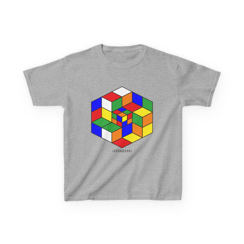 Cubemunky ILLUSION I Cubing T-shirt - UNISEX YOUTH