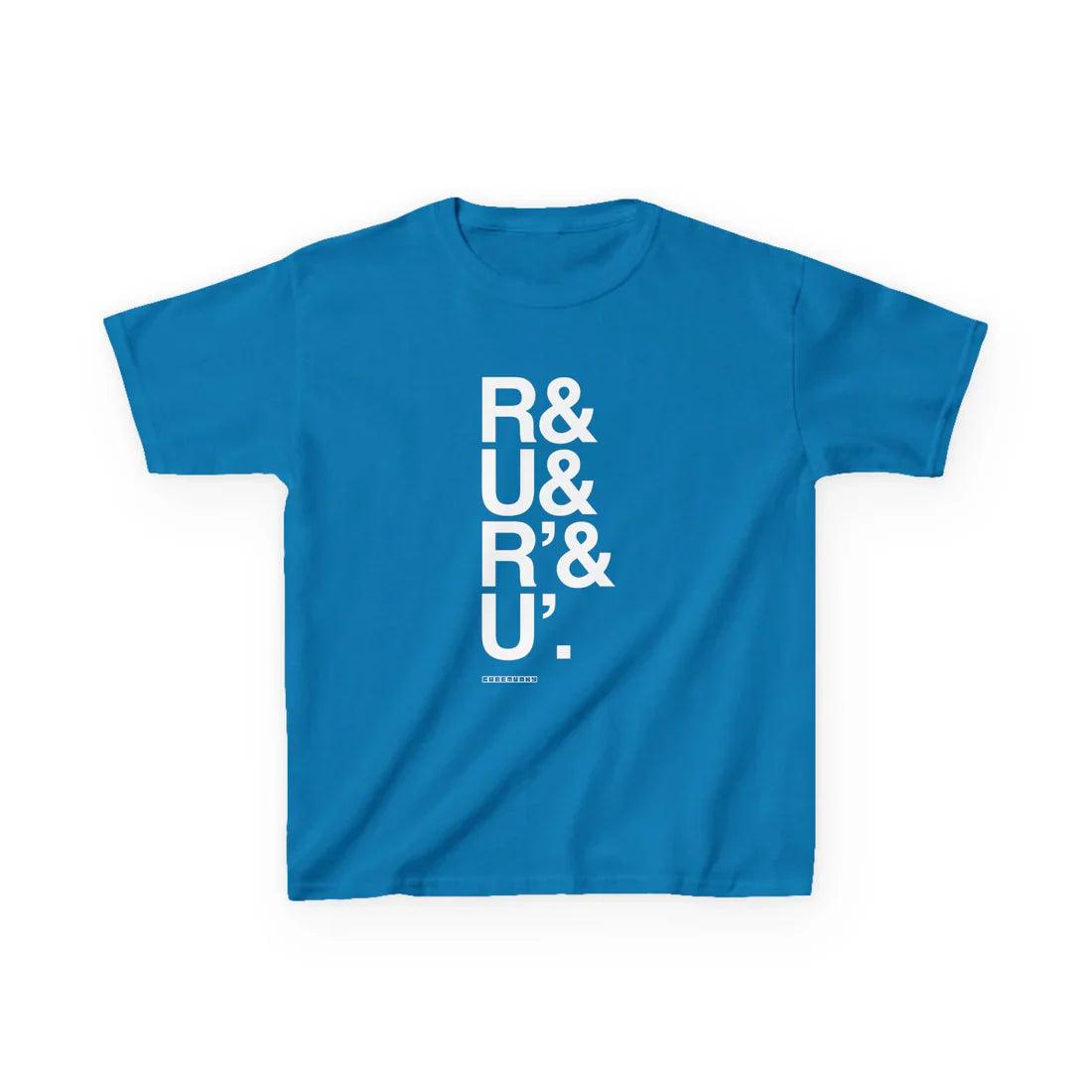 Cubemunky RUR'U' Cubing T-shirt - UNISEX YOUTH