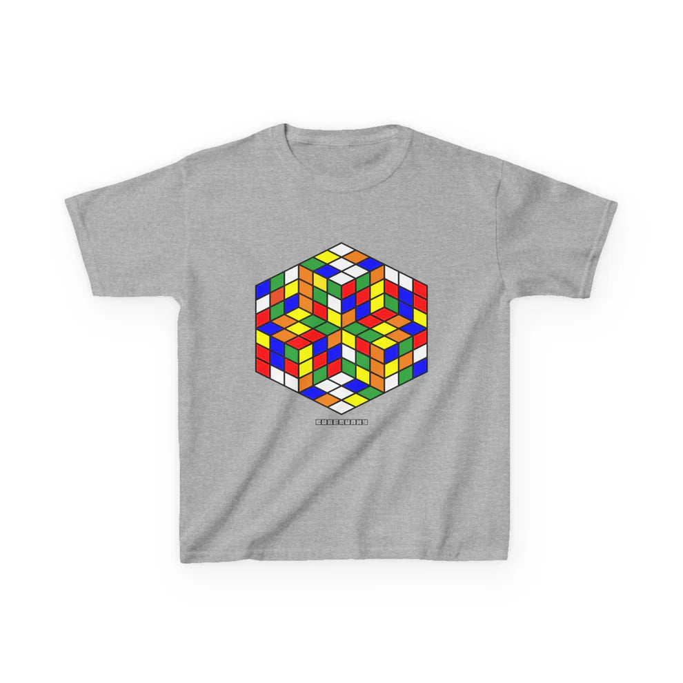 Cubemunky ILLUSION IV Cubing T-shirt - UNISEX YOUTH