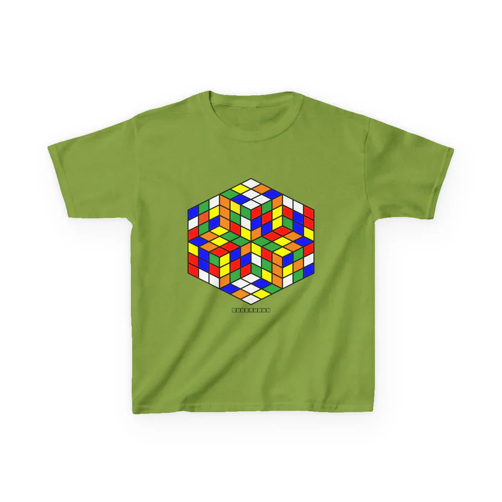 Cubemunky ILLUSION IV Cubing T-shirt - UNISEX YOUTH