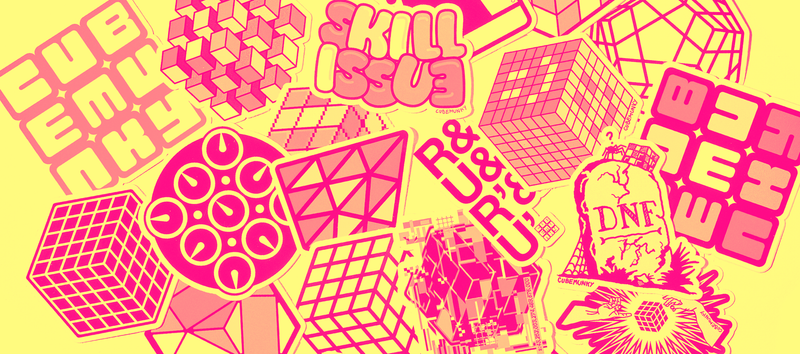 CUBING STICKERS