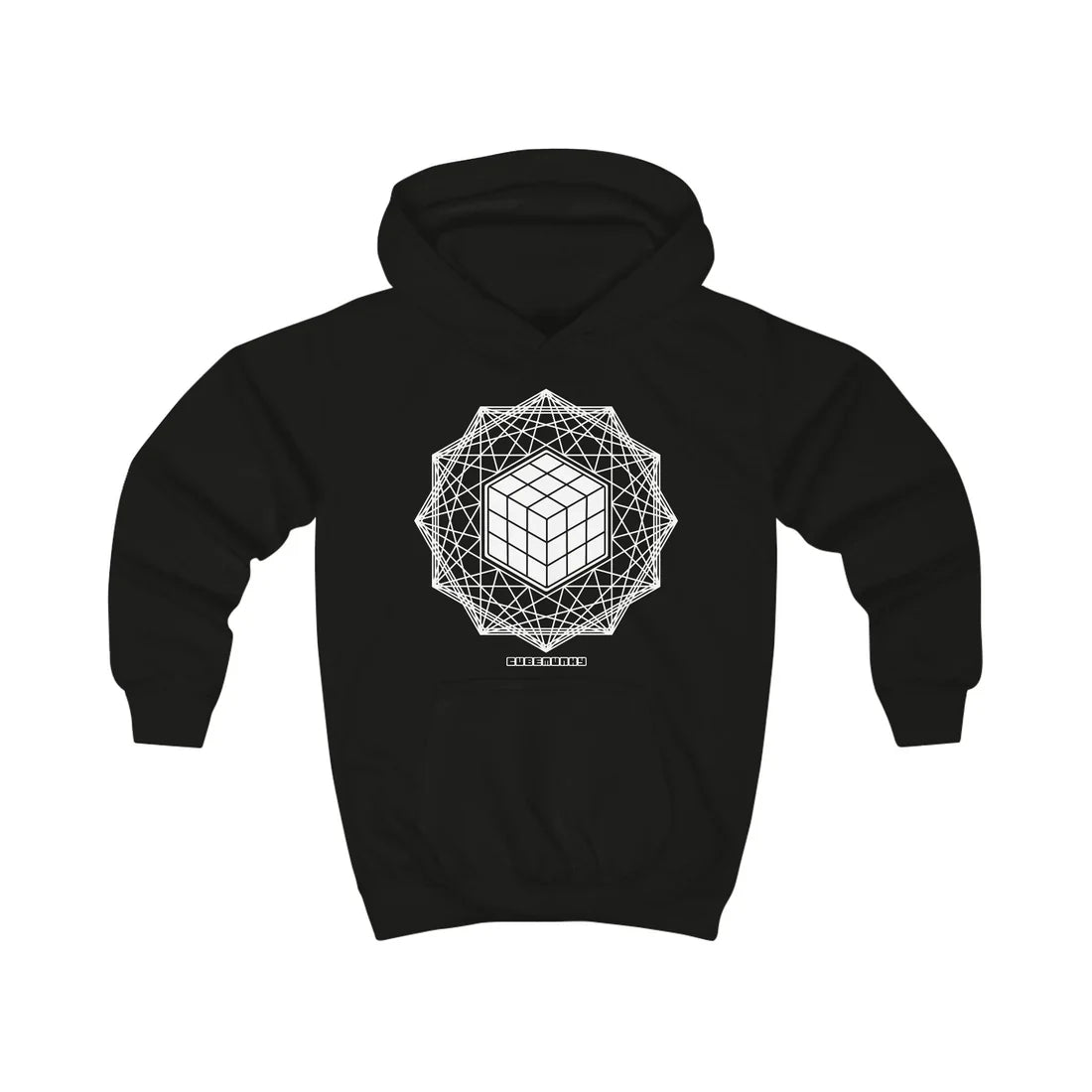 Cubemunky GEO [WAVE I] 3x3 Cubing Hoodie - UNISEX YOUTH