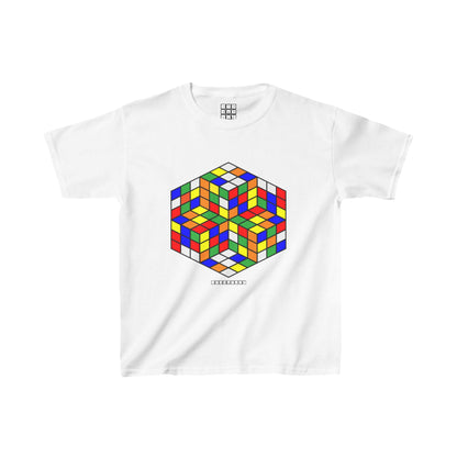 Cubemunky ILLUSION IV Cubing T-shirt  - UNISEX YOUTH