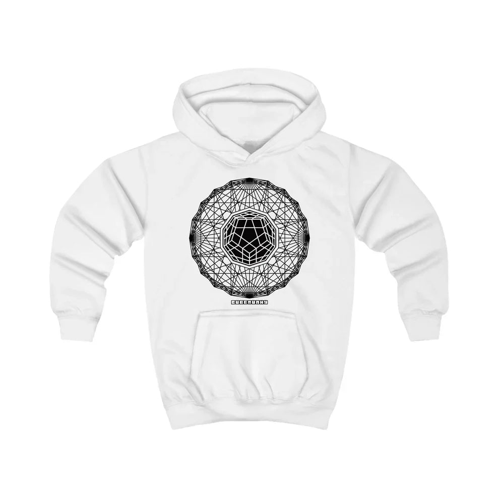 Cubemunky GEO [WAVE I] Megaminx Cubing Hoodie - UNISEX YOUTH