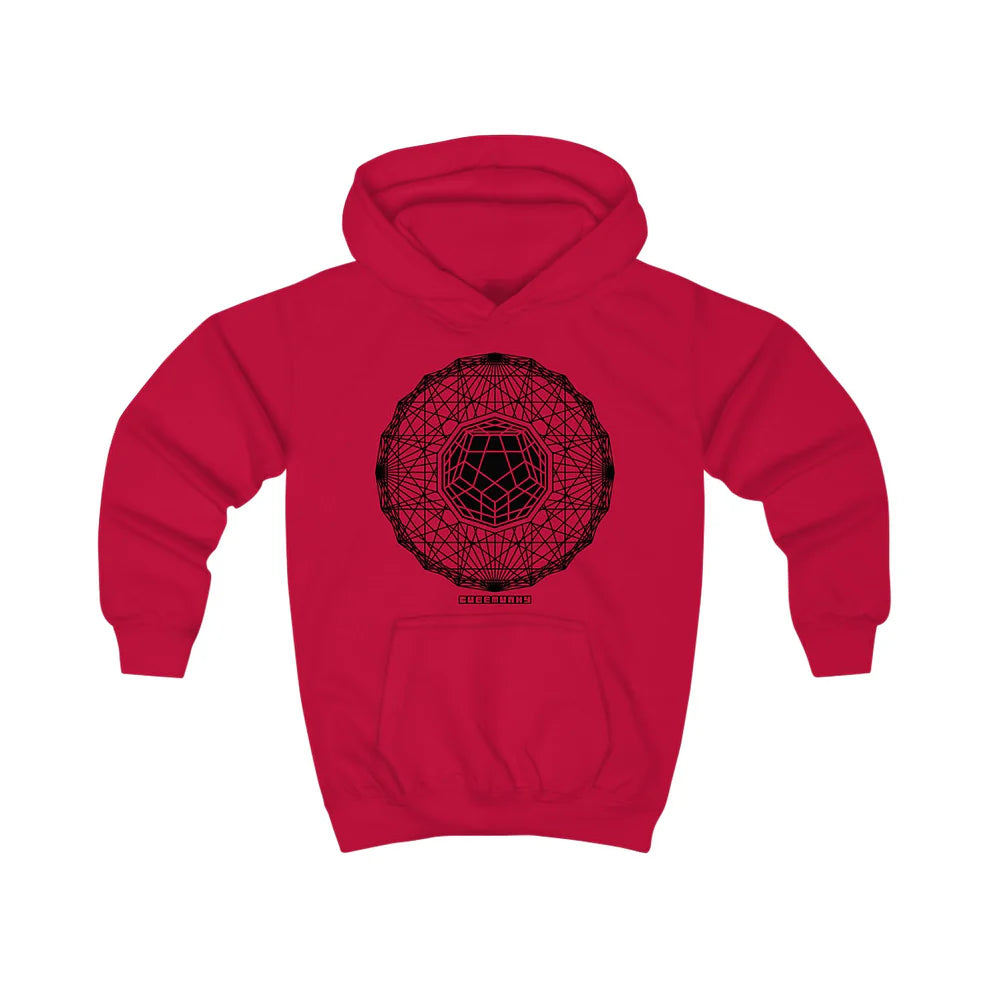 Cubemunky GEO [WAVE I] Megaminx Cubing Hoodie - UNISEX YOUTH