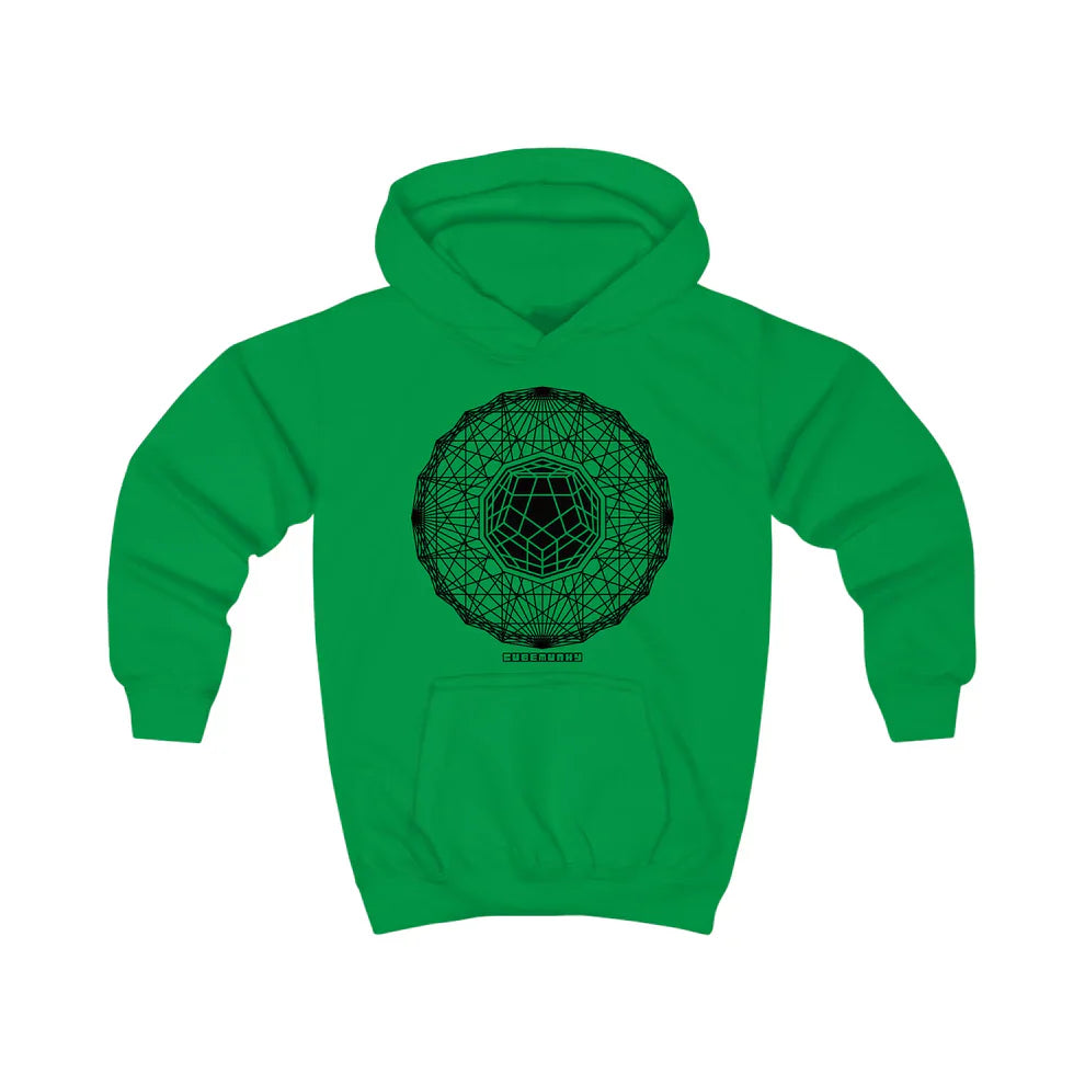 Cubemunky GEO [WAVE I] Megaminx Cubing Hoodie - UNISEX YOUTH
