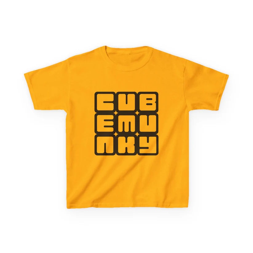 Cubemunky Original Logo Cubing T-shirt - UNISEX ADULT