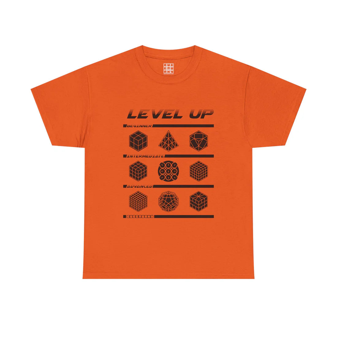 Cubemunky LVL UP Cubing T-shirt - UNISEX ADULT