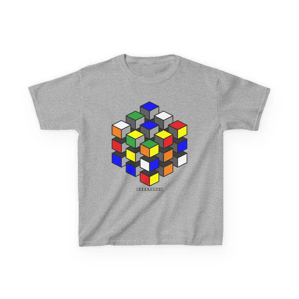 Cubemunky ILLUSION III Cubing T-shirt - UNISEX YOUTH