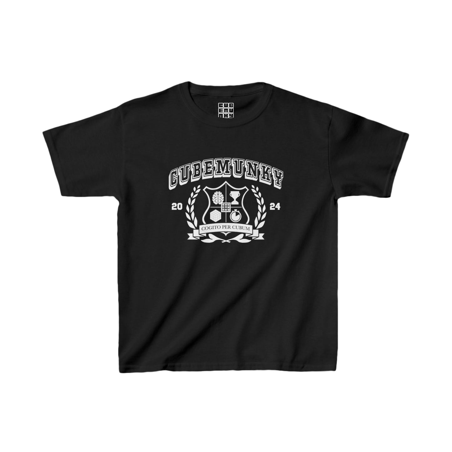 Cubemunky FRESHMAN Cubing T-shirt  - UNISEX YOUTH