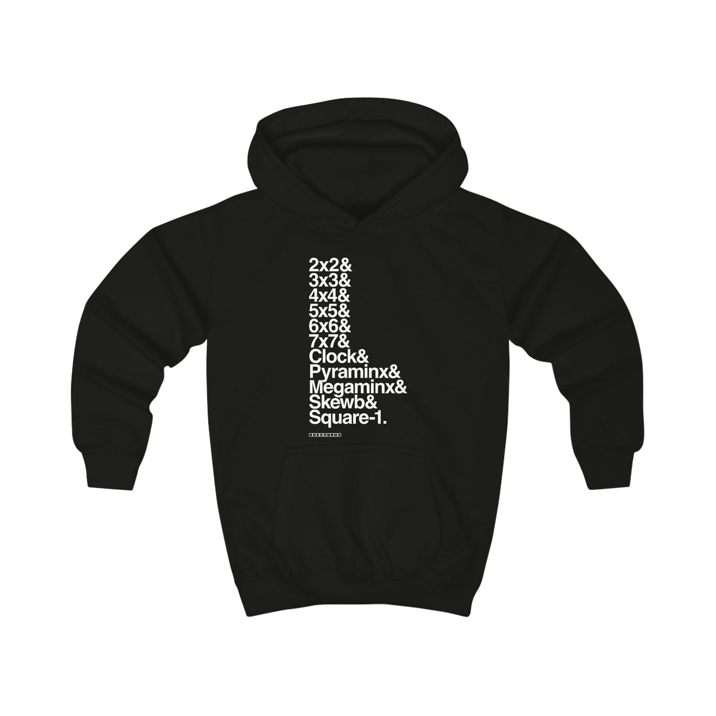 & List WCA Cubing Hoodie - UNISEX YOUTH