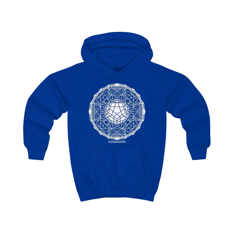 Cubemunky GEO [WAVE I] Megaminx Cubing Hoodie - UNISEX YOUTH
