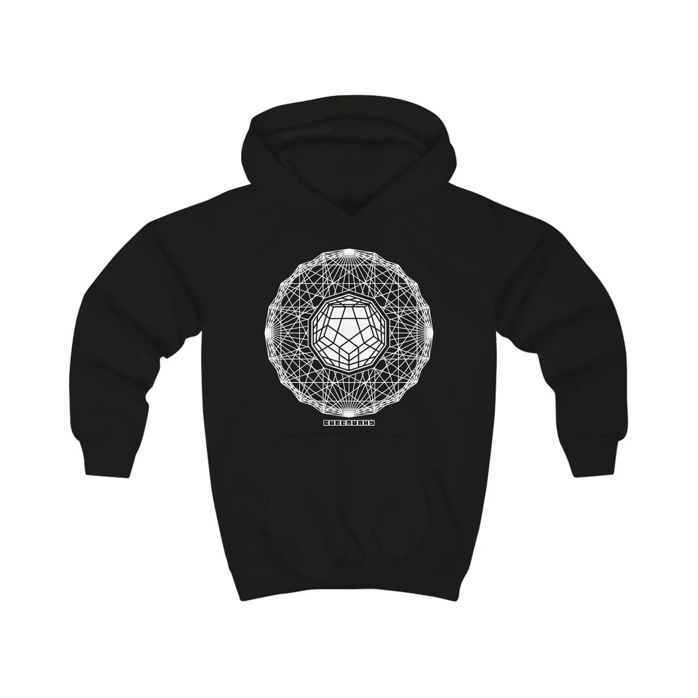 Cubemunky GEO [WAVE I] Megaminx Cubing Hoodie - UNISEX YOUTH
