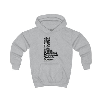 & List WCA Cubing Hoodie - UNISEX YOUTH