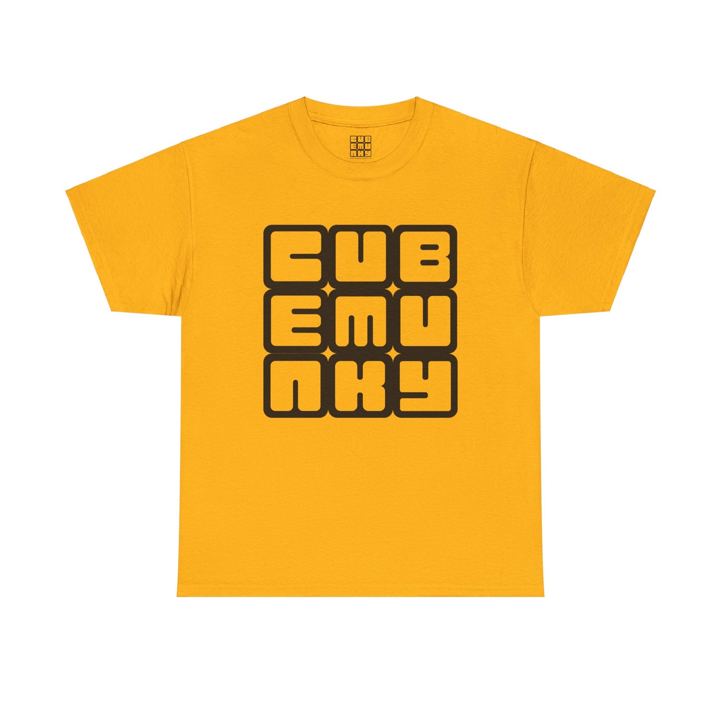 Cubemunky Original Logo Cubing T-shirt - UNISEX ADULT