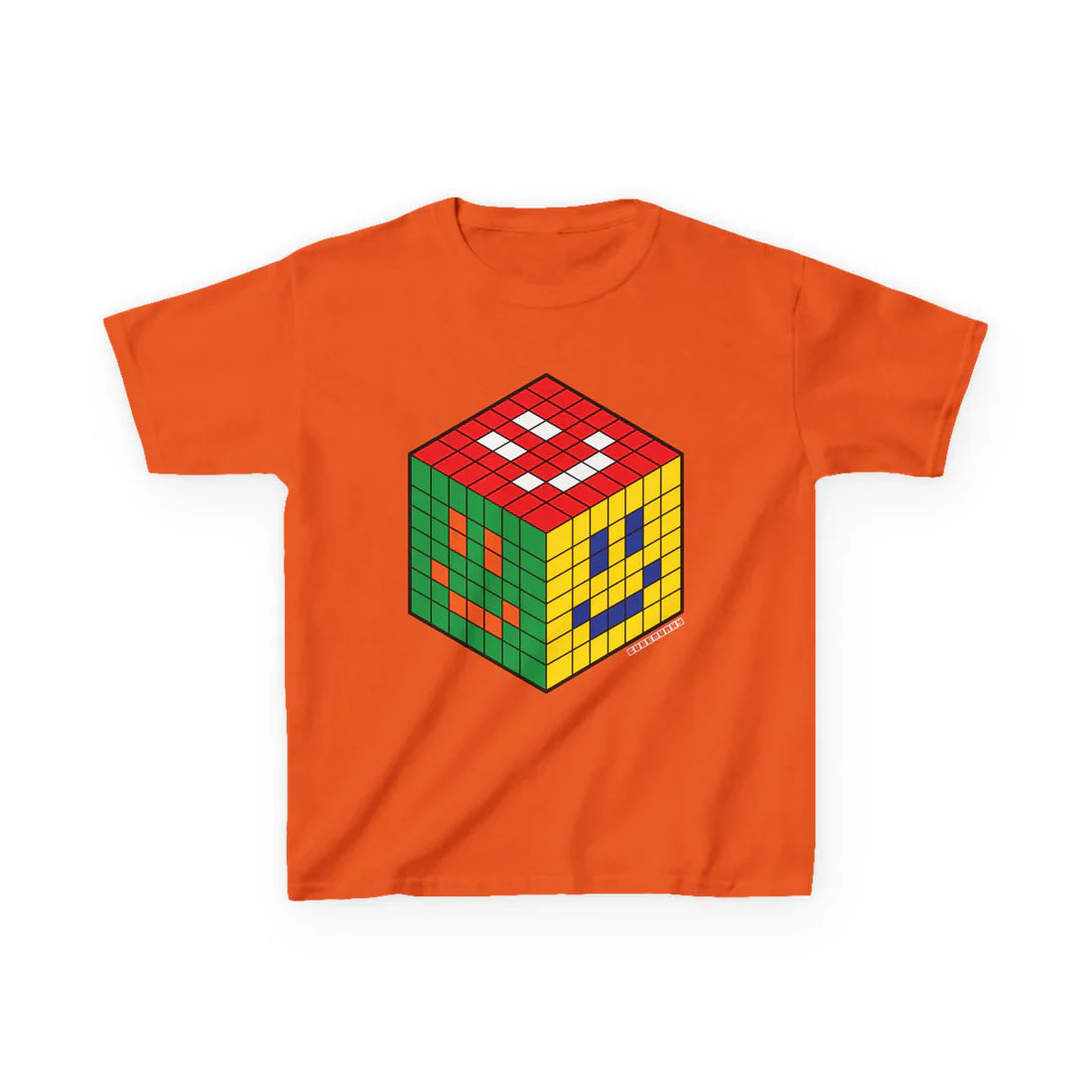 Cubemunky :-) Smiley Cubing T-shirt - UNISEX YOUTH