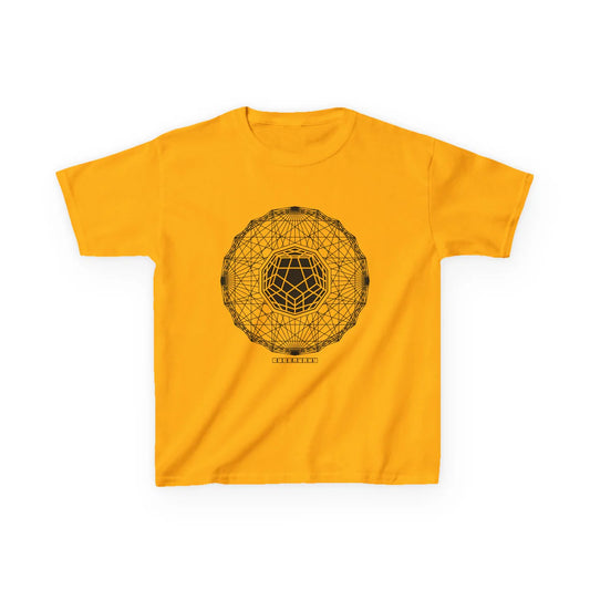 Cubemunky GEO [WAVE I] Megaminx Cubing T-shirt - UNISEX YOUTH