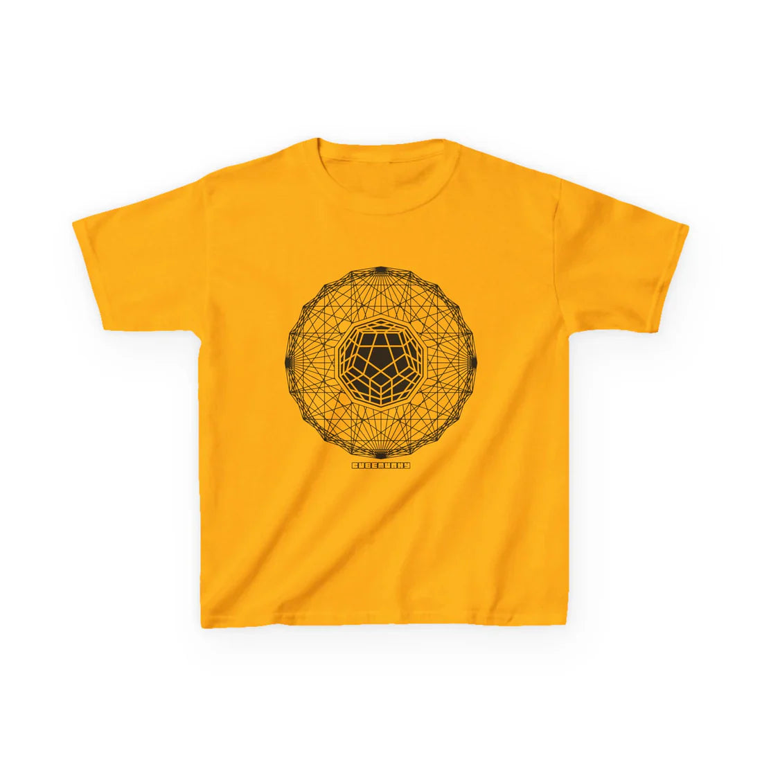 Cubemunky GEO [WAVE I] Megaminx Cubing T-shirt - UNISEX YOUTH