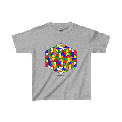 Cubemunky ILLUSION IV Cubing T-shirt  - UNISEX YOUTH