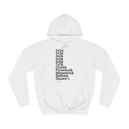 & List WCA Cubing Hoodie - UNISEX ADULT