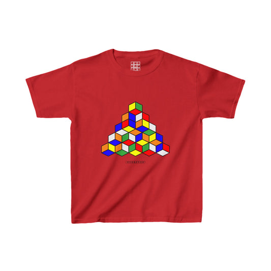 Cubemunky ILLUSION II Cubing T-shirt  - UNISEX YOUTH