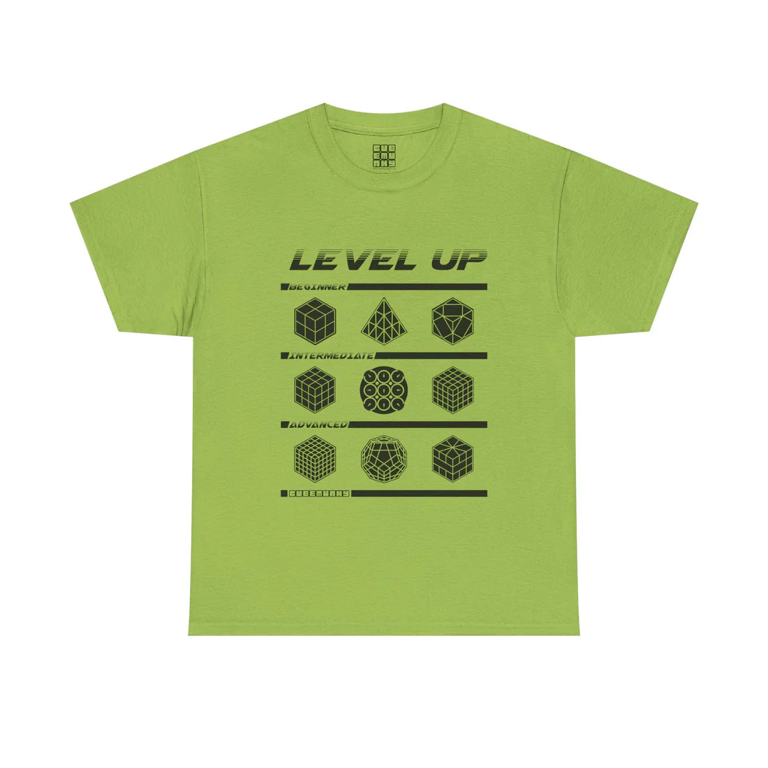 Cubemunky LVL UP Cubing T-shirt - UNISEX ADULT