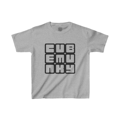 Cubemunky Original Logo Cubing T-shirt  - UNISEX YOUTH