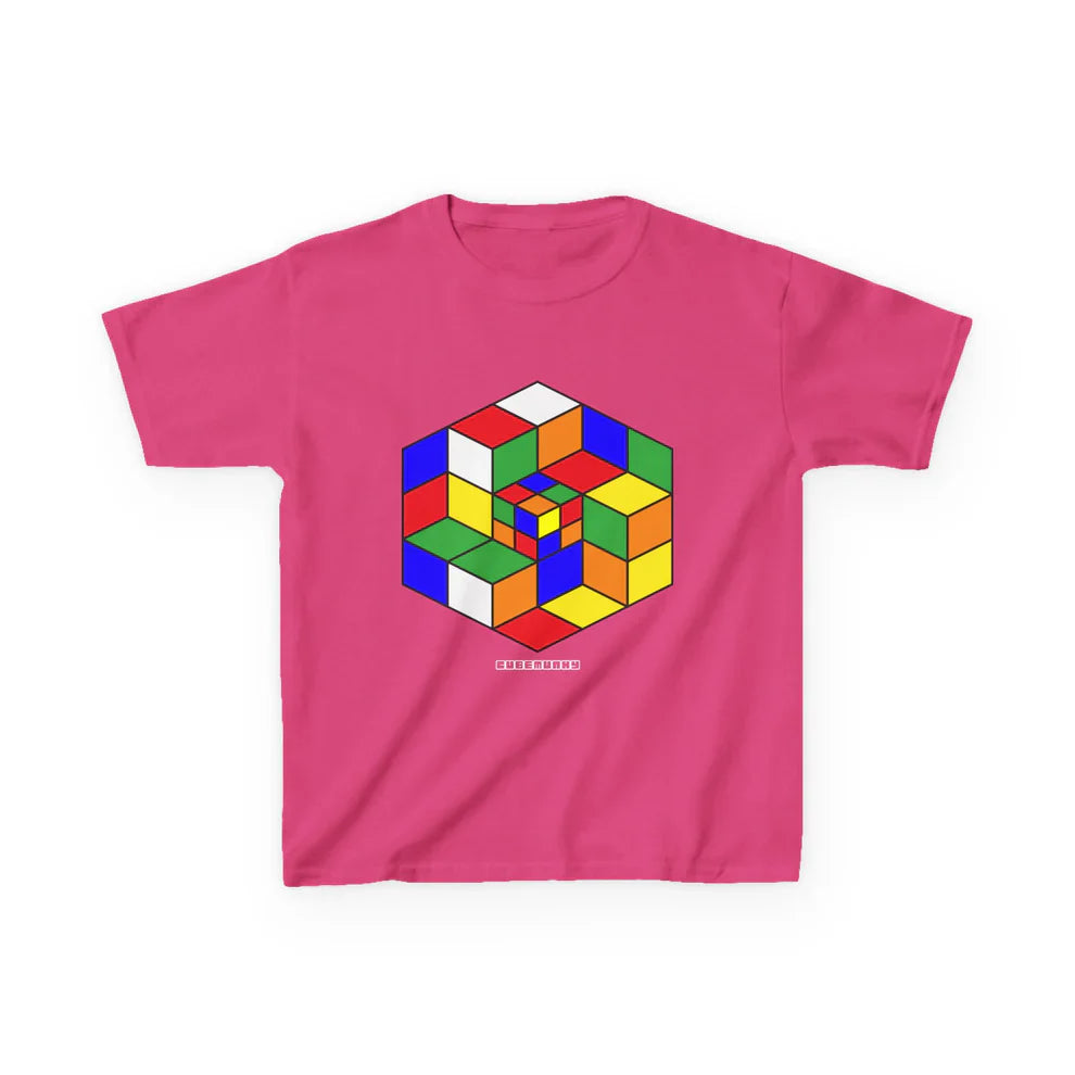 Cubemunky ILLUSION I Cubing T-shirt - UNISEX YOUTH