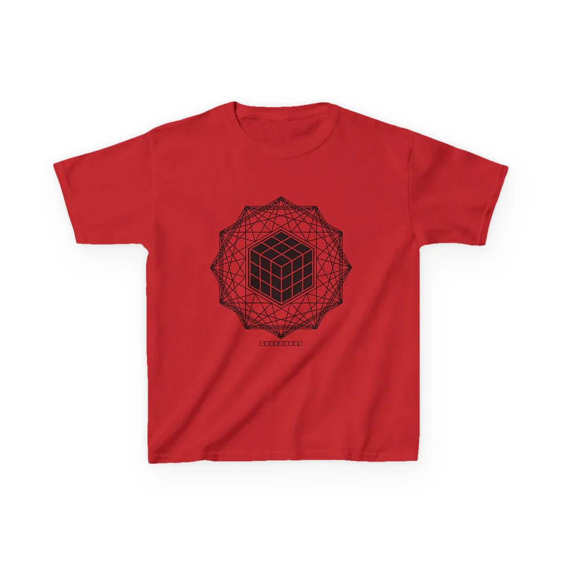 Cubemunky GEO [WAVE I] 3x3 Cubing T-shirt - UNISEX YOUTH