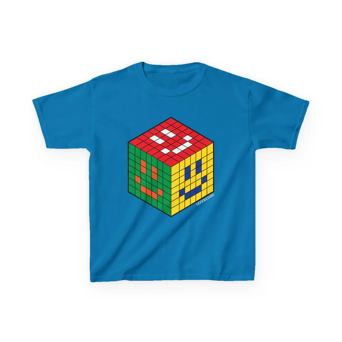 Cubemunky :-) Smiley Cubing T-shirt - UNISEX YOUTH