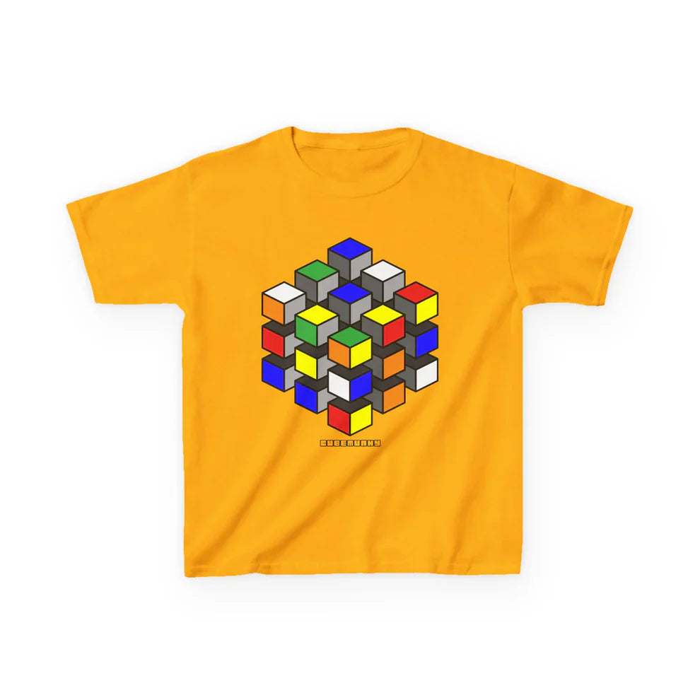 Cubemunky ILLUSION III Cubing T-shirt - UNISEX YOUTH
