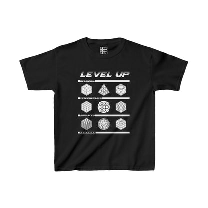 Cubemunky LVL UP Cubing T-shirt  - UNISEX YOUTH