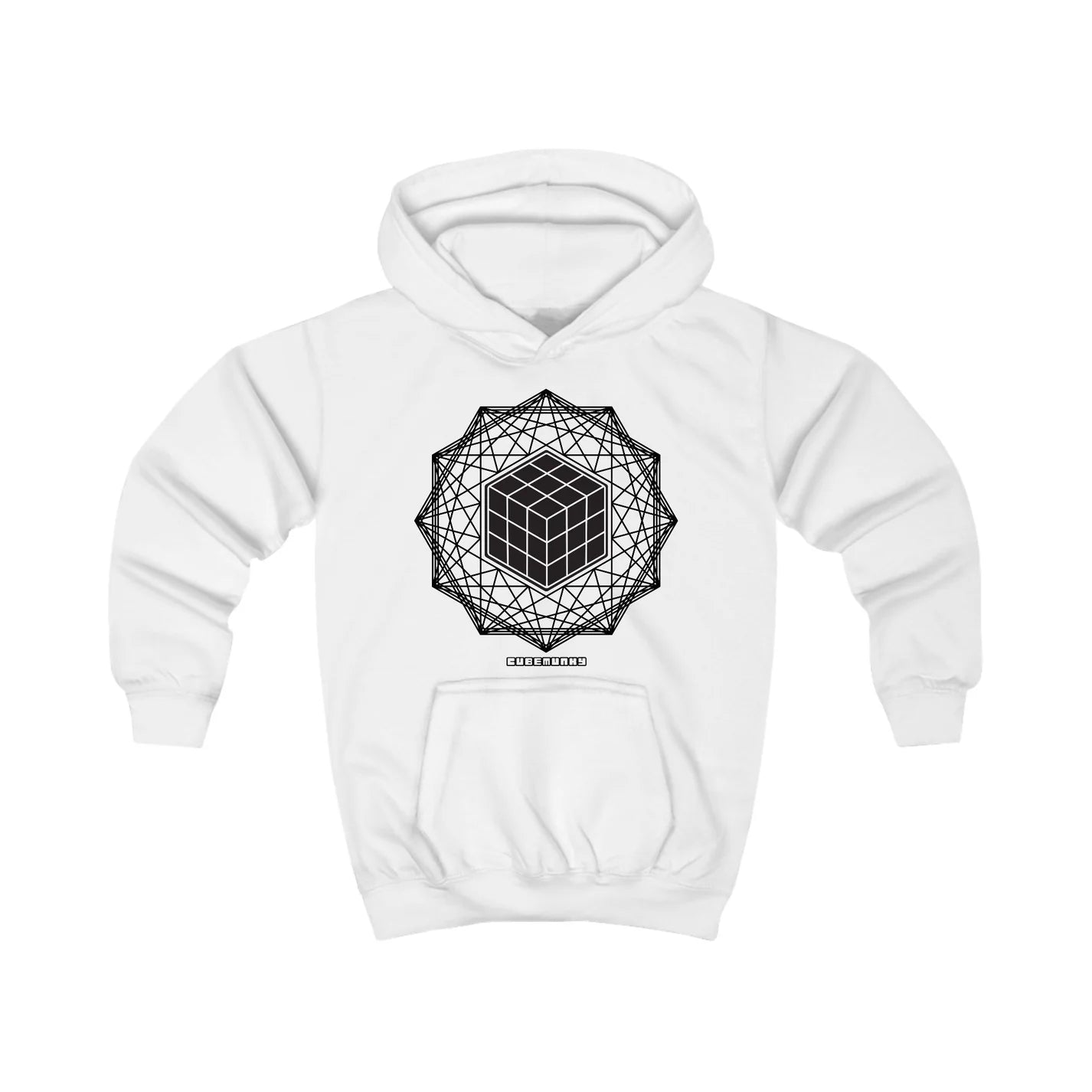 Cubemunky GEO [WAVE I] 3x3 Cubing Hoodie - UNISEX YOUTH